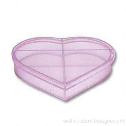 Organza Cosmetic Box, Available in Various Colors and Shapes, Sized 20.5 x 3.5cm